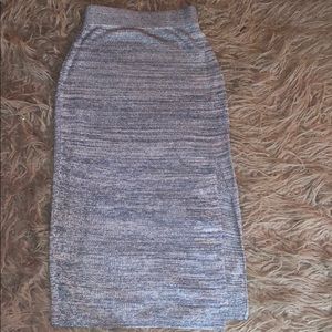 H&M Blue pencil skirt 🦋